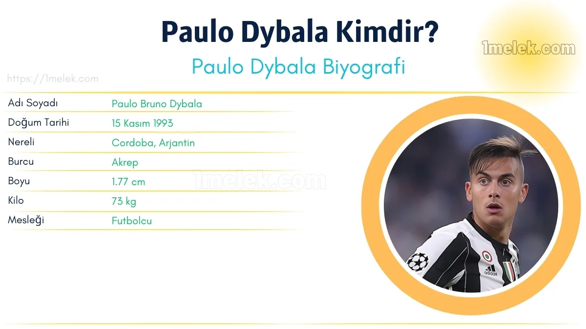 Paulo Dybala – Kaç Kilo, Boyu Kaç, Nereli, Kaç Yaşında, Kimdir ?