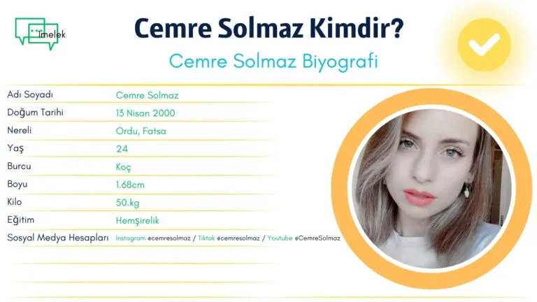 Cemre Solmaz Kimdir