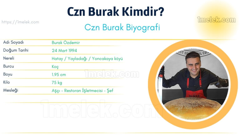czn burak kac kilo boyu kac nereli kac yasinda esi kimdir