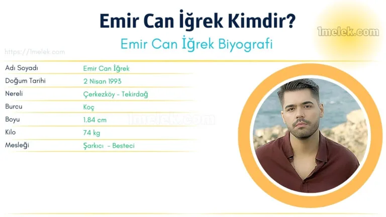 emir can igrek kac kilo boyu kac nereli kac yasinda esi kimdir
