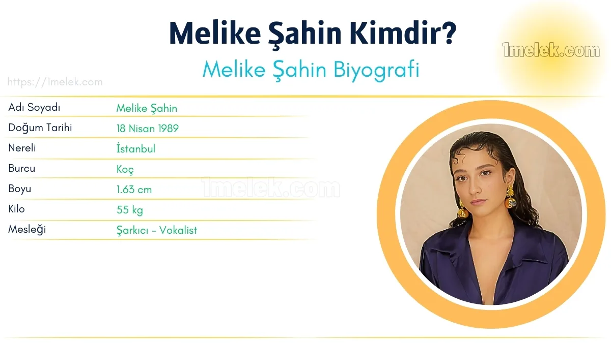 Melike Şahin Boyu, Kilosu, Yaşı, Biyografisi