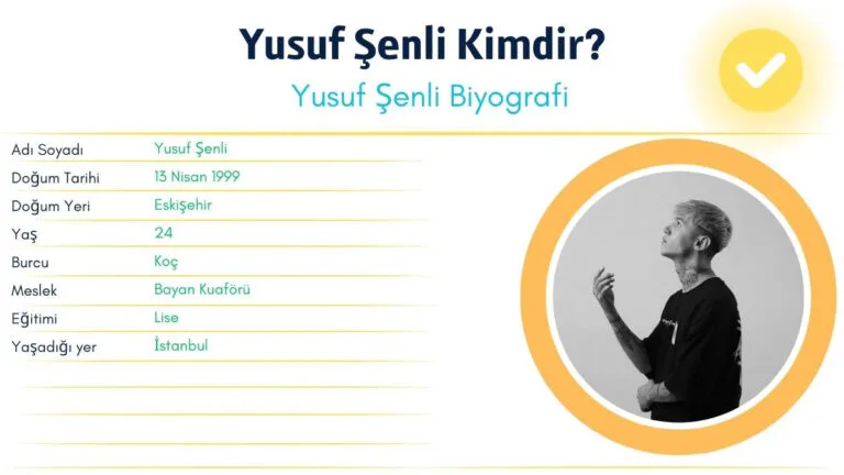 Yusuf Şenli Kimdir - Yusuf Şenli Hayatı - Yusuf Şenli Biyografi