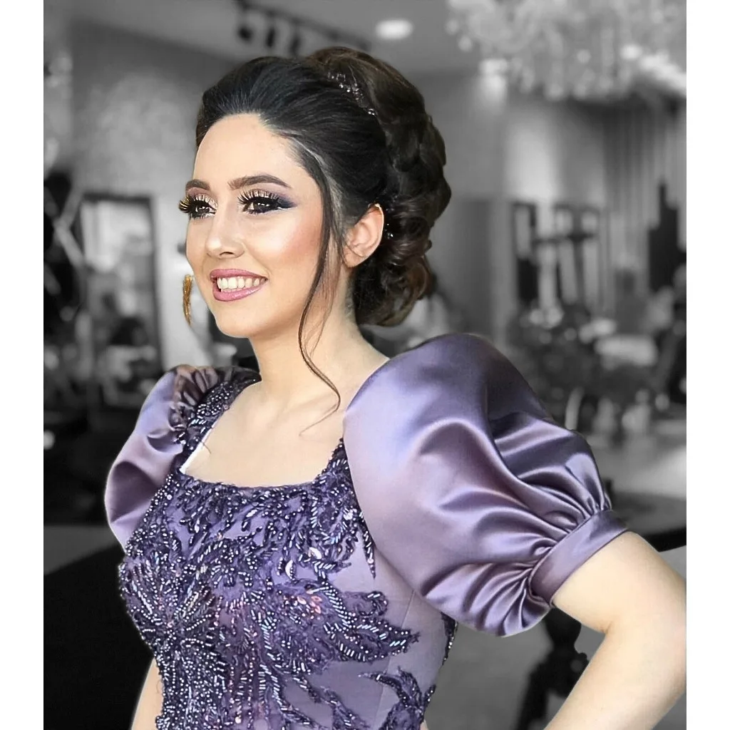 romantik nisan sac modeli
