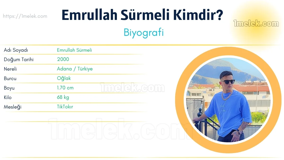 Emrullah Sürmeli Boyu, Kilosu, Yaşı, Eşi ve Biyografisi