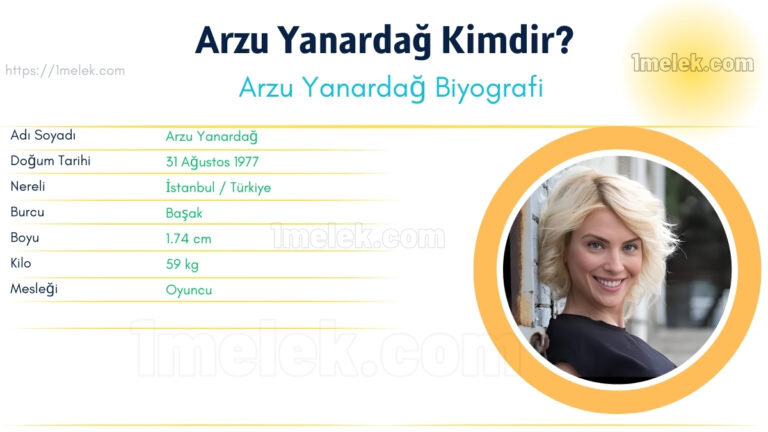 arzu yanardag kac kilo boyu kac nereli kac yasinda esi kimdir