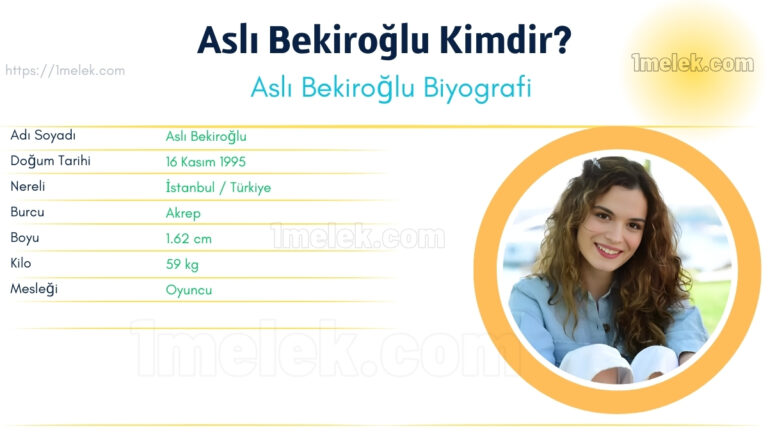 asli bekiroglu kac kilo boyu kac nereli kac yasinda esi kimdir