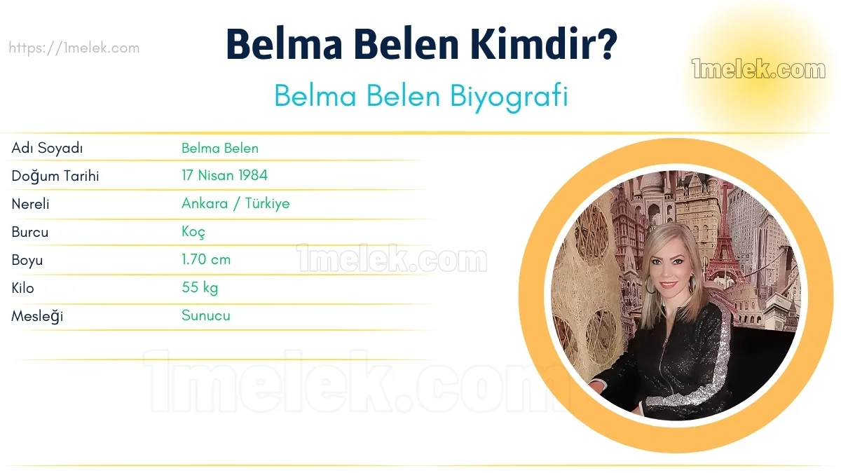 Belma Belen: Boyu, Kilosu, Yaşı, Eşi ve Biyografisi