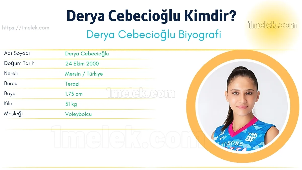 Derya Cebecioğlu: Boyu, Kilosu, Yaşı, Eşi ve Biyografisi