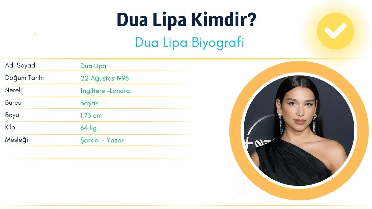 Dua Lipa: Boyu, Kilosu, Yaşı, Eşi ve Biyografisi