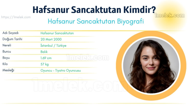 hafsanur sancaktutan kac kilo boyu kac nereli kac yasinda esi kimdir