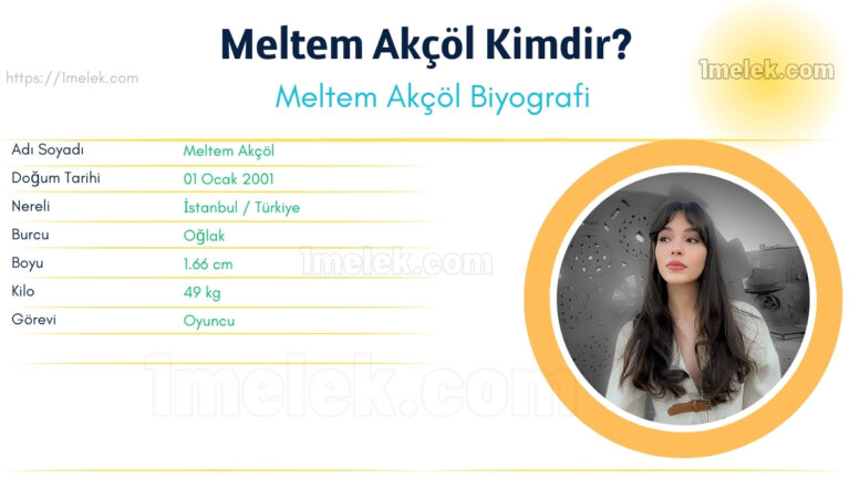 meltem akcol kac kilo boyu kac nereli kac yasinda esi kimdir