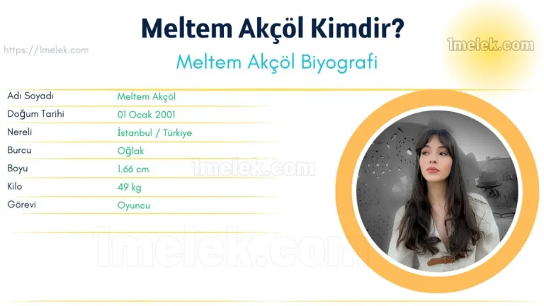 meltem akcol kac kilo boyu kac nereli kac yasinda esi kimdir