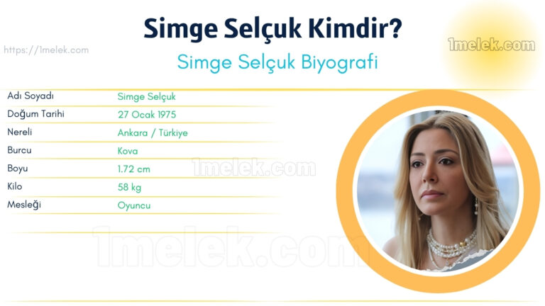 simge selcuk kac kilo boyu kac nereli kac yasinda esi kimdir