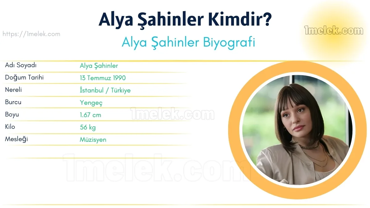 Alya Şahinler: Boyu, Kilosu, Yaşı, Eşi ve Biyografisi