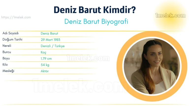 deniz barut kac kilo boyu kac nereli kac yasinda esi kimdir