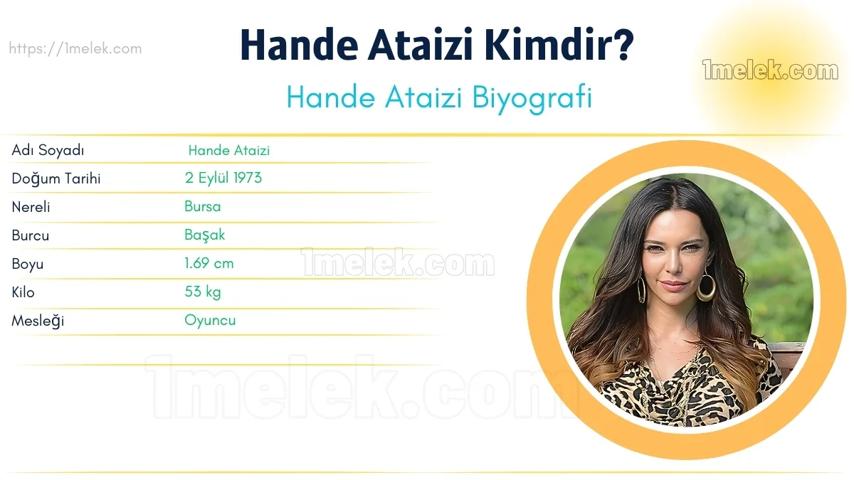 Hande Ataizi – Kaç Kilo, Boyu Kaç, Nereli, Kaç Yaşında, Kimdir ?