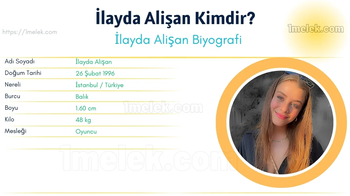 İlayda Alişan: Boyu, Kilosu, Yaşı, Eşi ve Biyografisi