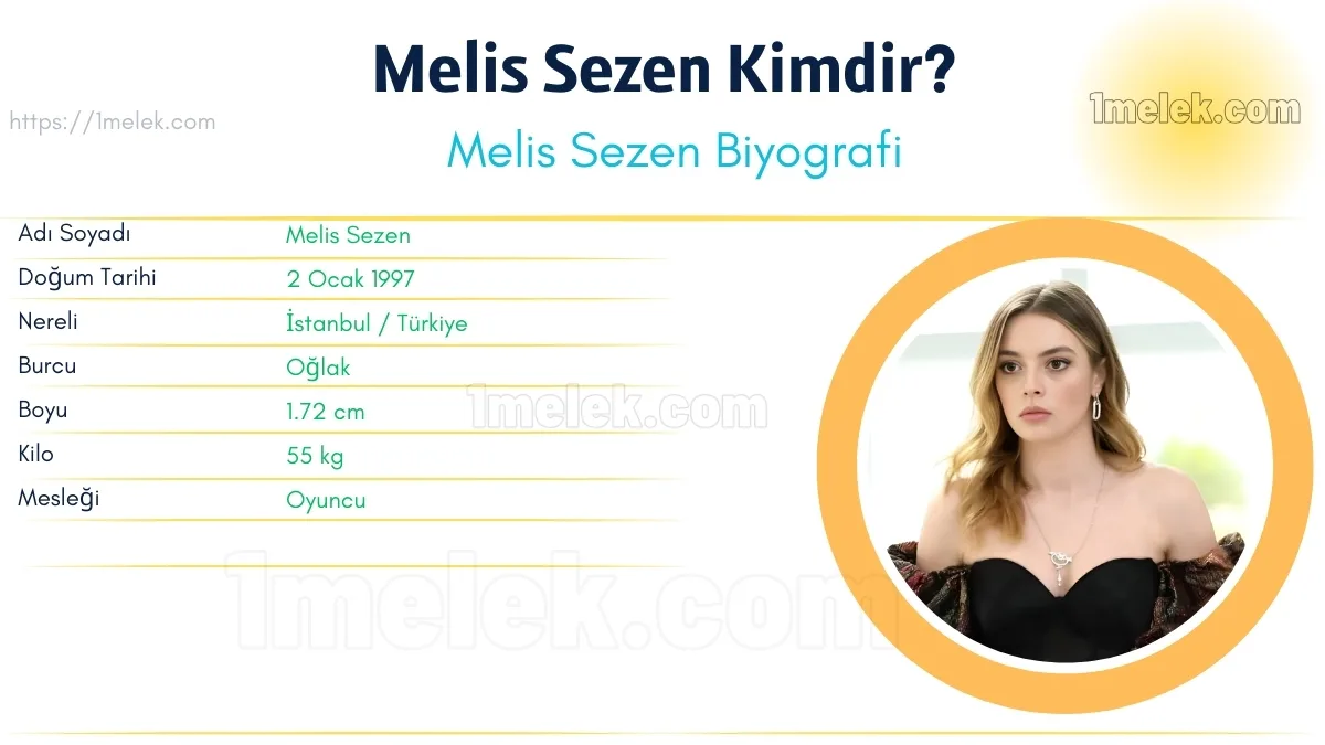 Melis Sezen: Boyu, Kilosu, Yaşı, Eşi ve Biyografisi