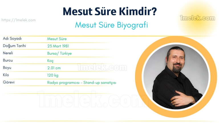 mesut sure kac kilo boyu kac nereli kac yasinda esi kimdir