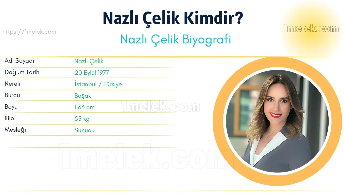 Nazlı Çelik: Boyu, Kilosu, Yaşı, Eşi ve Biyografisi