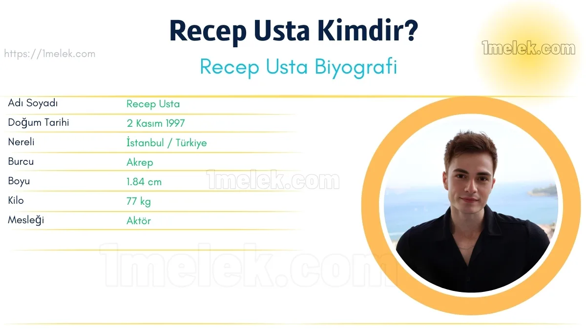 Recep Usta: Boyu, Kilosu, Yaşı, Eşi ve Biyografisi