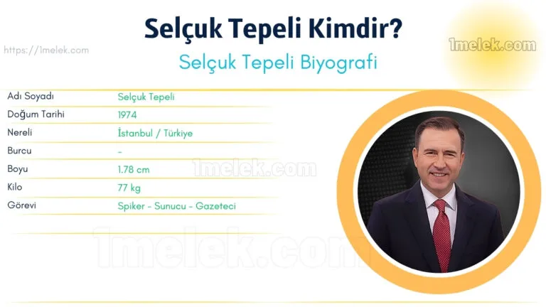selcuk tepeli kac kilo boyu kac nereli kac yasinda esi kimdir
