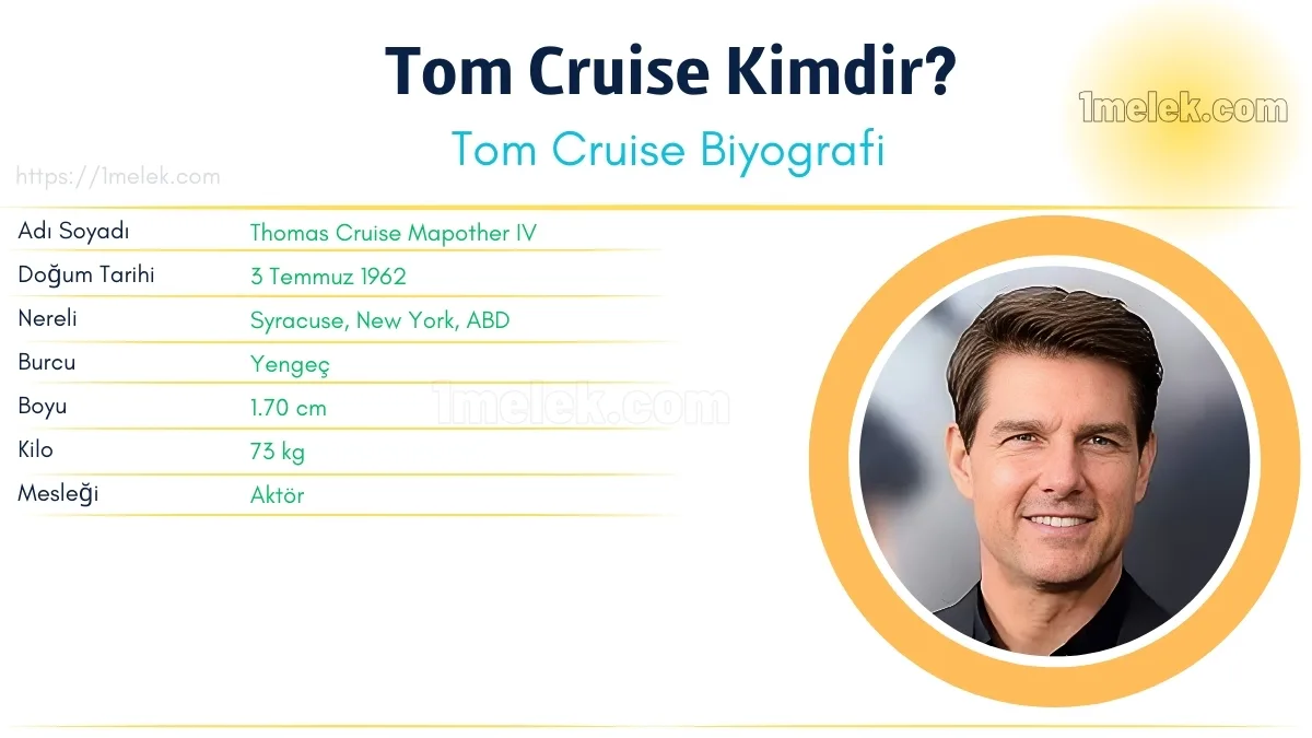 Tom Cruise – Kaç Kilo, Boyu Kaç, Nereli, Kaç Yaşında, Kimdir ?