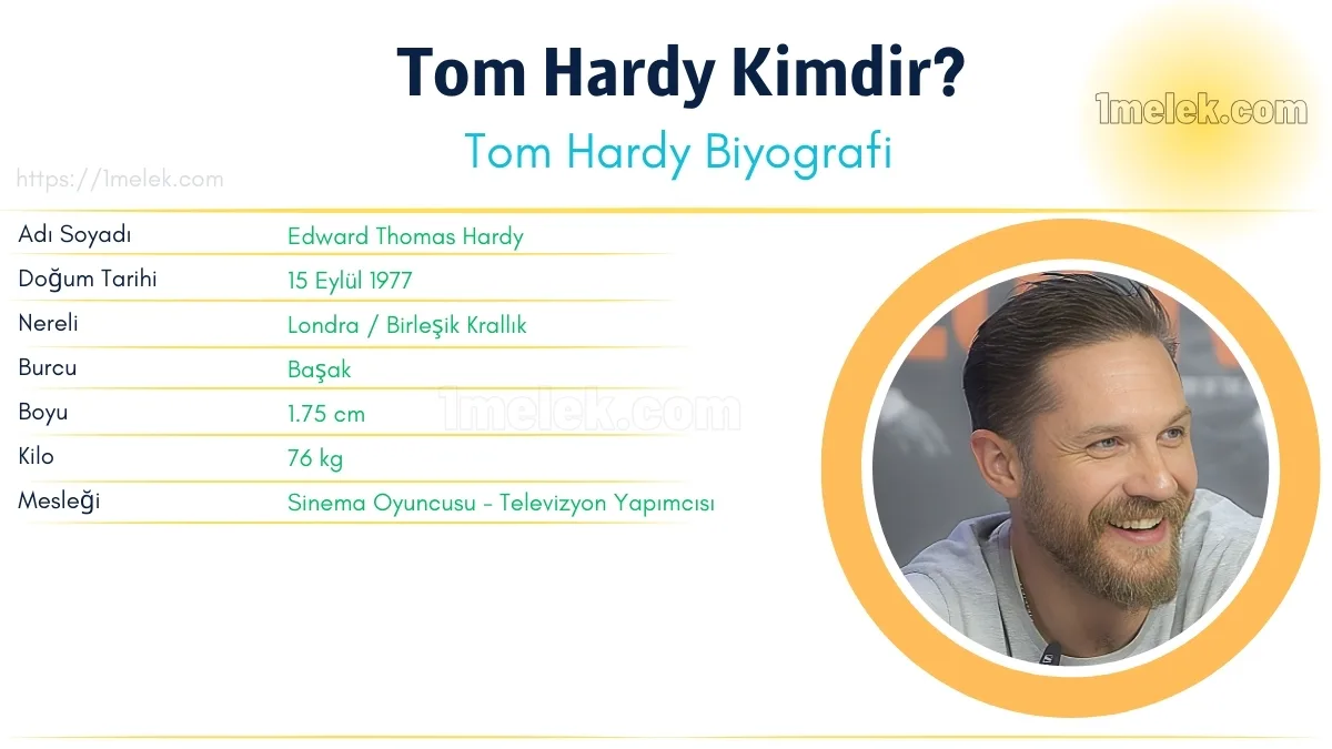 Tom Hardy – Kaç Kilo, Boyu Kaç, Nereli, Kaç Yaşında, Kimdir ?