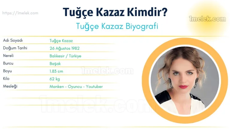 tugce kazaz kac kilo boyu kac nereli kac yasinda esi kimdir