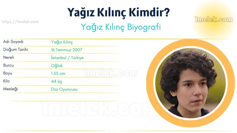 yagiz kilinc kac kilo boyu kac nereli kac yasinda esi kimdir