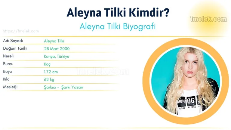 aleyna tilki kac kilo boyu kac nereli kac yasinda esi kimdir