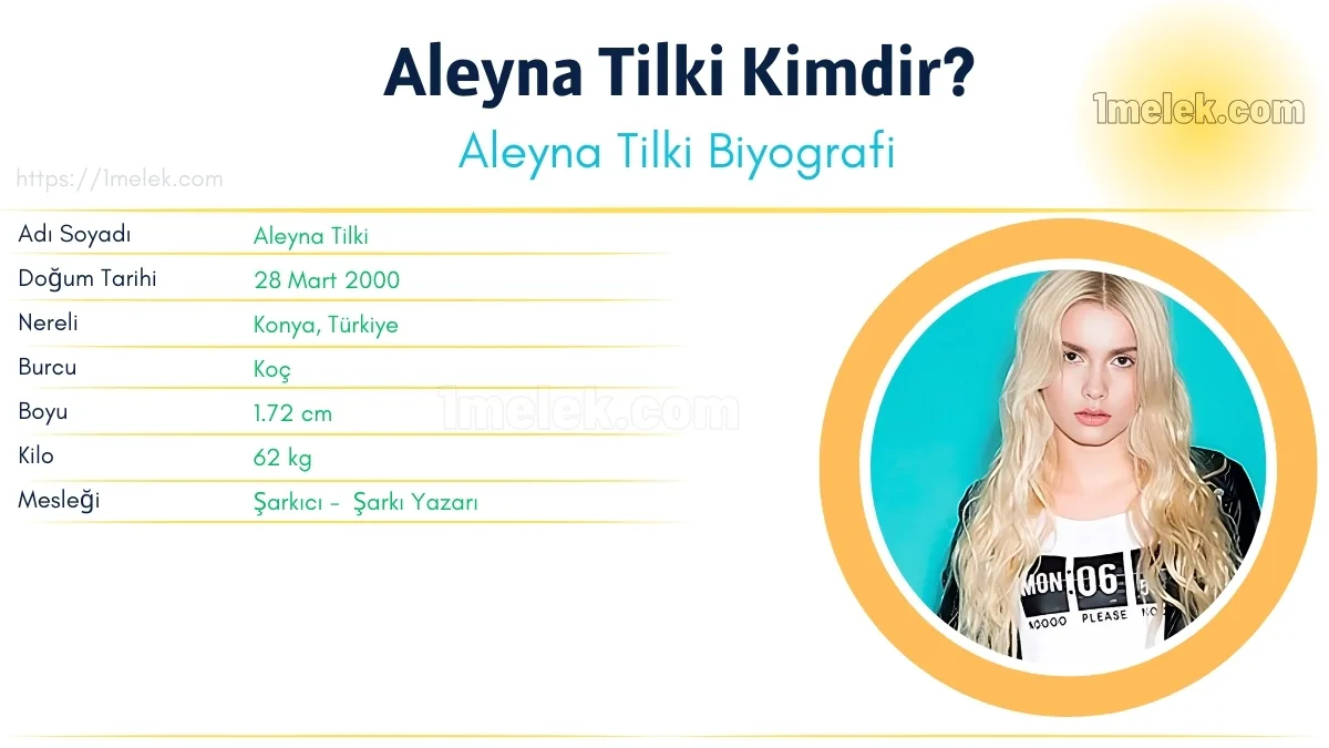 aleyna tilki kac kilo boyu kac nereli kac yasinda esi kimdir