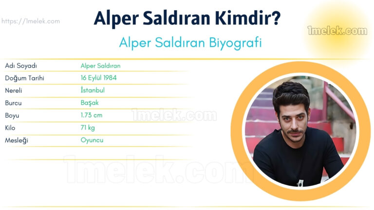 alper saldiran kac kilo boyu kac nereli kac yasinda esi kimdir