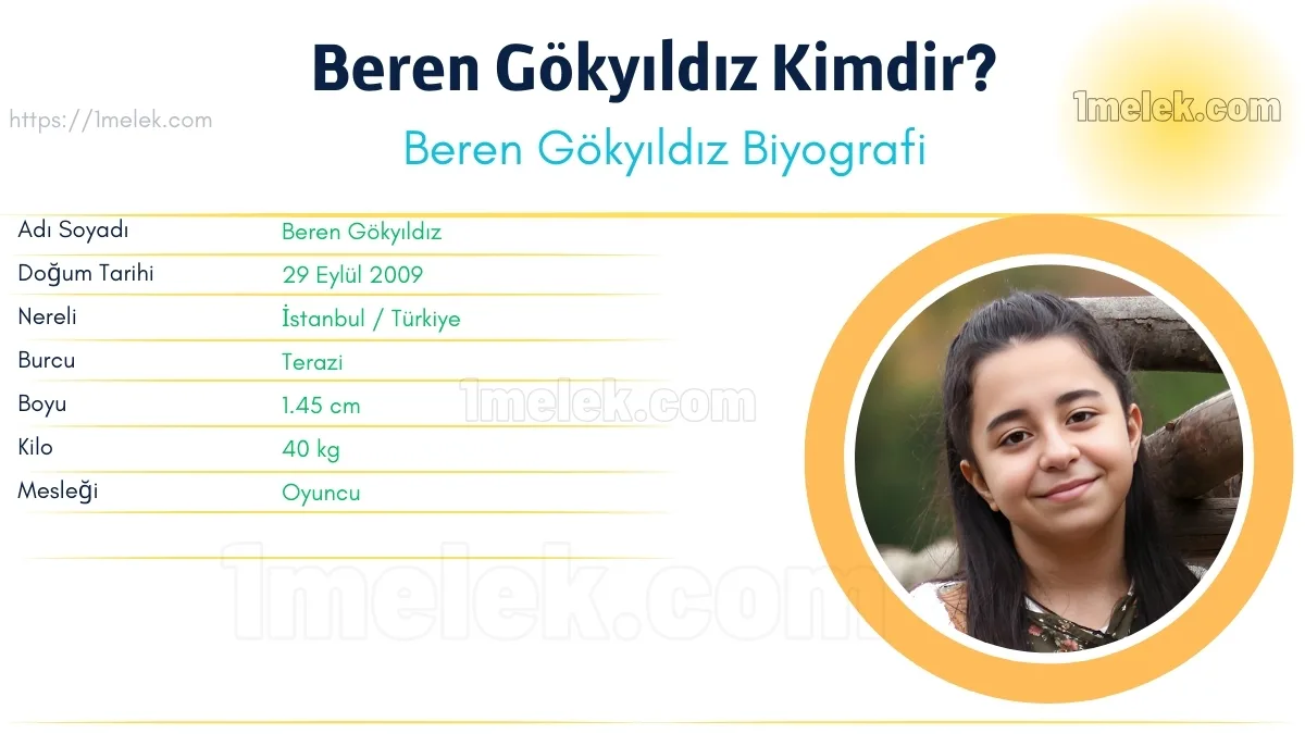 Beren Gökyıldız: Boyu, Kilosu, Yaşı, Eşi ve Biyografisi