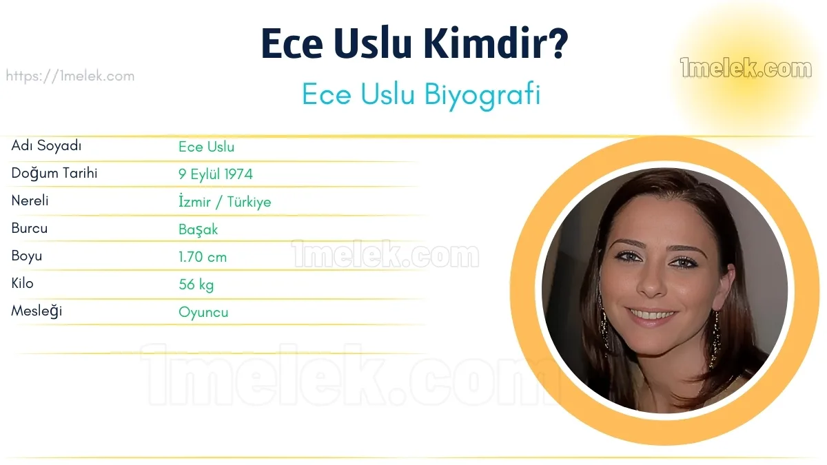 Ece Uslu Boyu, Kilosu, Yaşı, Biyografisi