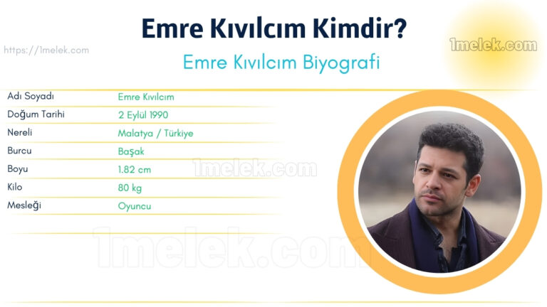 emre kivilcim kac kilo boyu kac nereli kac yasinda esi kimdir