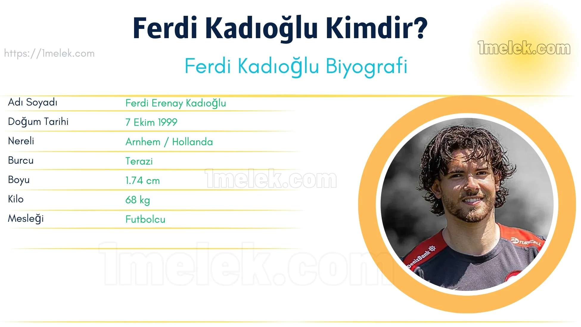 Ferdi Kadıoğlu Kaç Kilo, Boyu Kaç, Nereli, Kaç Yaşında Eşi Kimdir ?