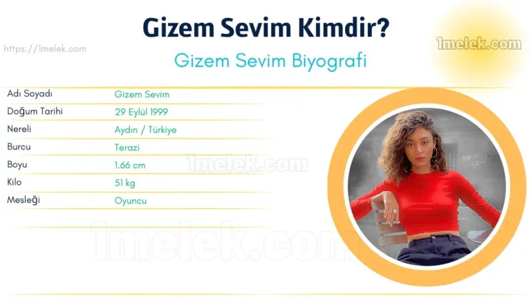 gizem sevim kac kilo boyu kac nereli kac yasinda esi kimdir