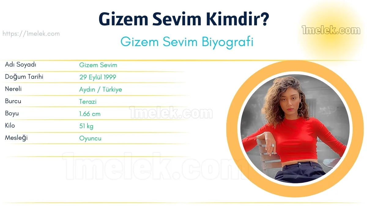 Gizem Sevim: Boyu, Kilosu, Yaşı, Eşi ve Biyografisi