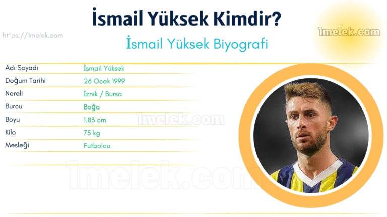 ismail yuksek kac kilo boyu kac nereli kac yasinda esi kimdir