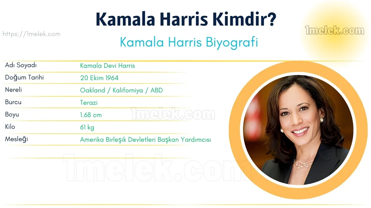Kamala Harris: Boyu, Kilosu, Yaşı, Eşi ve Biyografisi