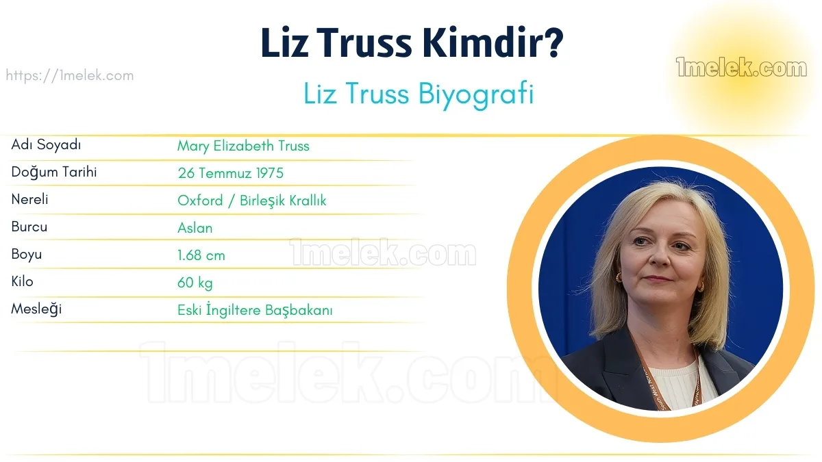 Liz Truss: Boyu, Kilosu, Yaşı, Eşi ve Biyografisi