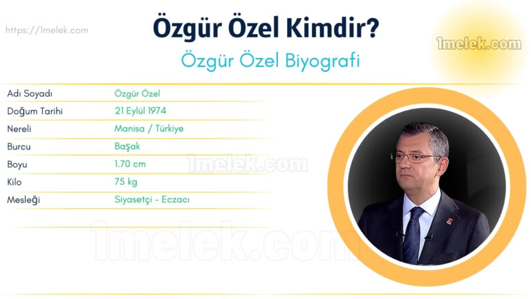 ozgur ozel kac kilo boyu kac nereli kac yasinda esi kimdir