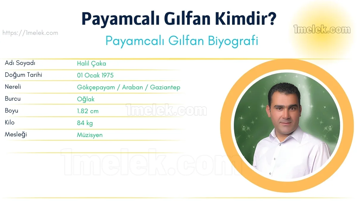 Payamcalı Gılfan: Biyografisi, Boyu, Kilosu ve Yaşı