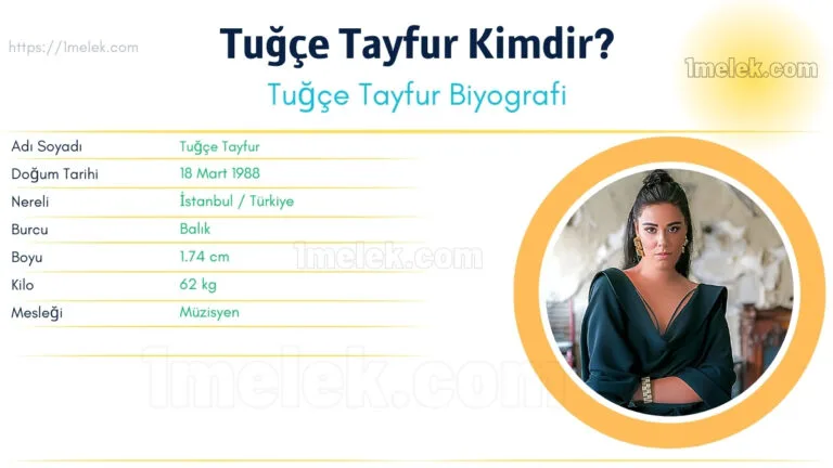 tugce tayfur kac kilo boyu kac nereli kac yasinda esi kimdir