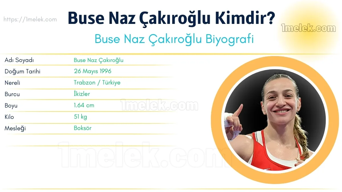 Buse Naz Çakıroğlu: Boyu, Kilosu, Yaşı, Eşi ve Biyografisi