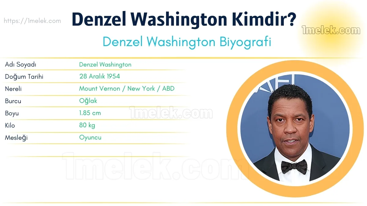 denzel washington kac kilo boyu kac nereli kac yasinda esi kimdir