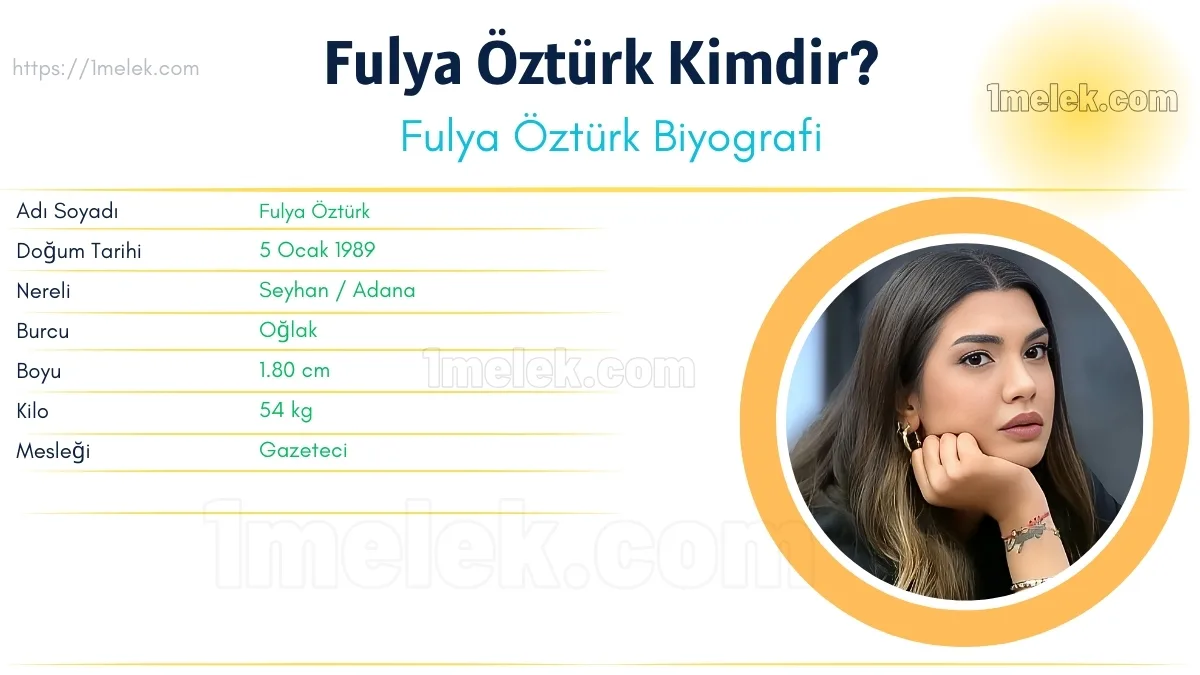 Fulya Öztürk: Boyu, Kilosu, Yaşı, Eşi ve Biyografisi