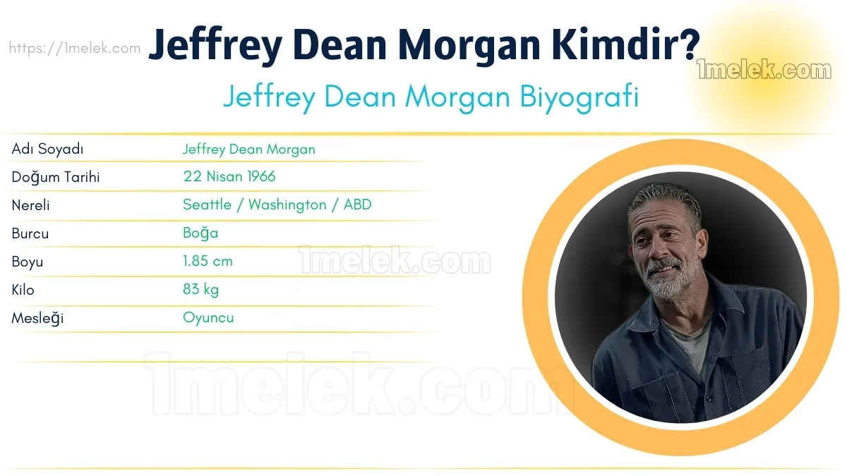 Jeffrey Dean Morgan: Boyu, Kilosu, Yaşı, Eşi ve Biyografisi