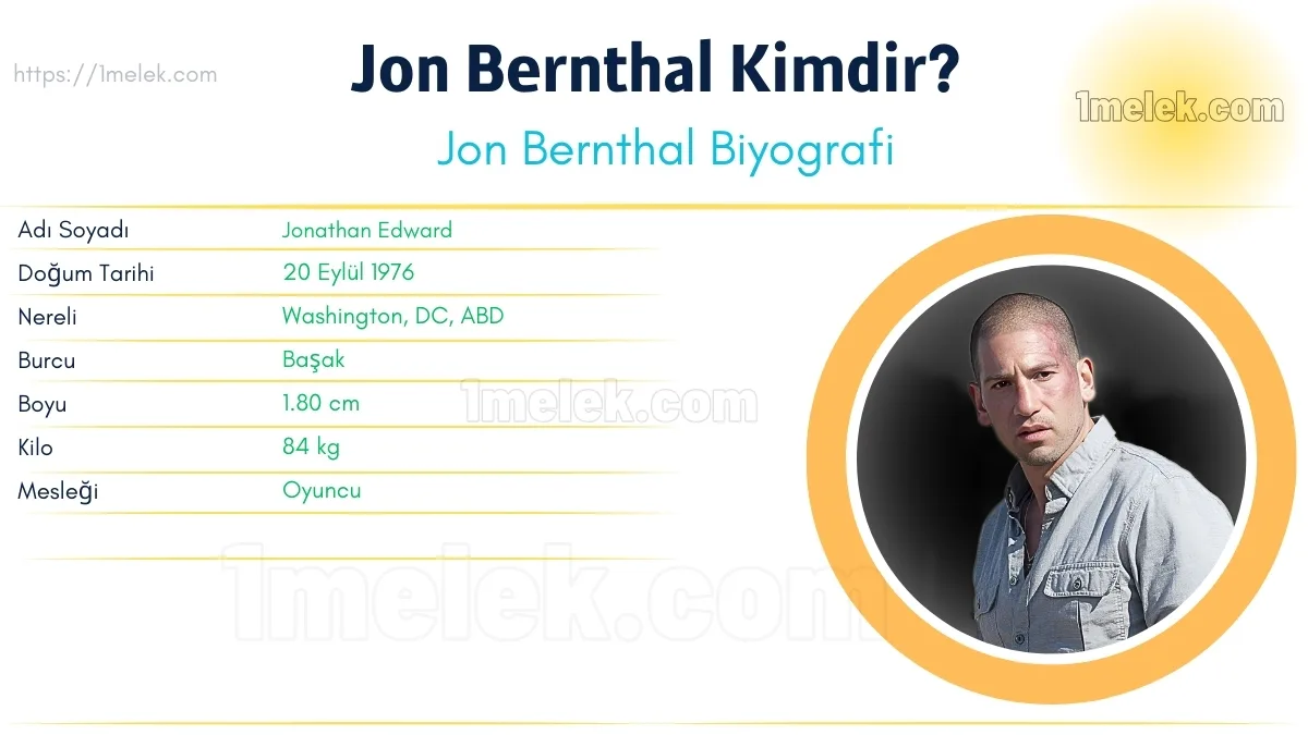 Jon Bernthal: Boyu, Kilosu, Yaşı, Eşi ve Biyografisi